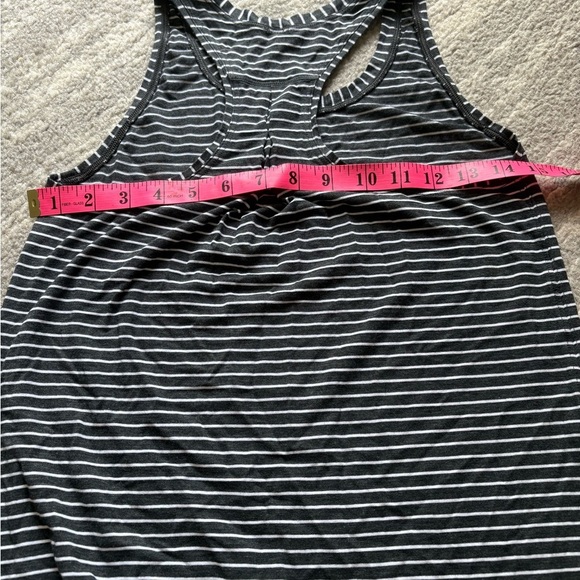 Lululemon Love Tank *Pleated
Modern Stripe Heathered Black White - Picture 6 of 6